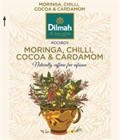 Moringa Chili Kakao, Rooibos, Dilmah, 75 påsar